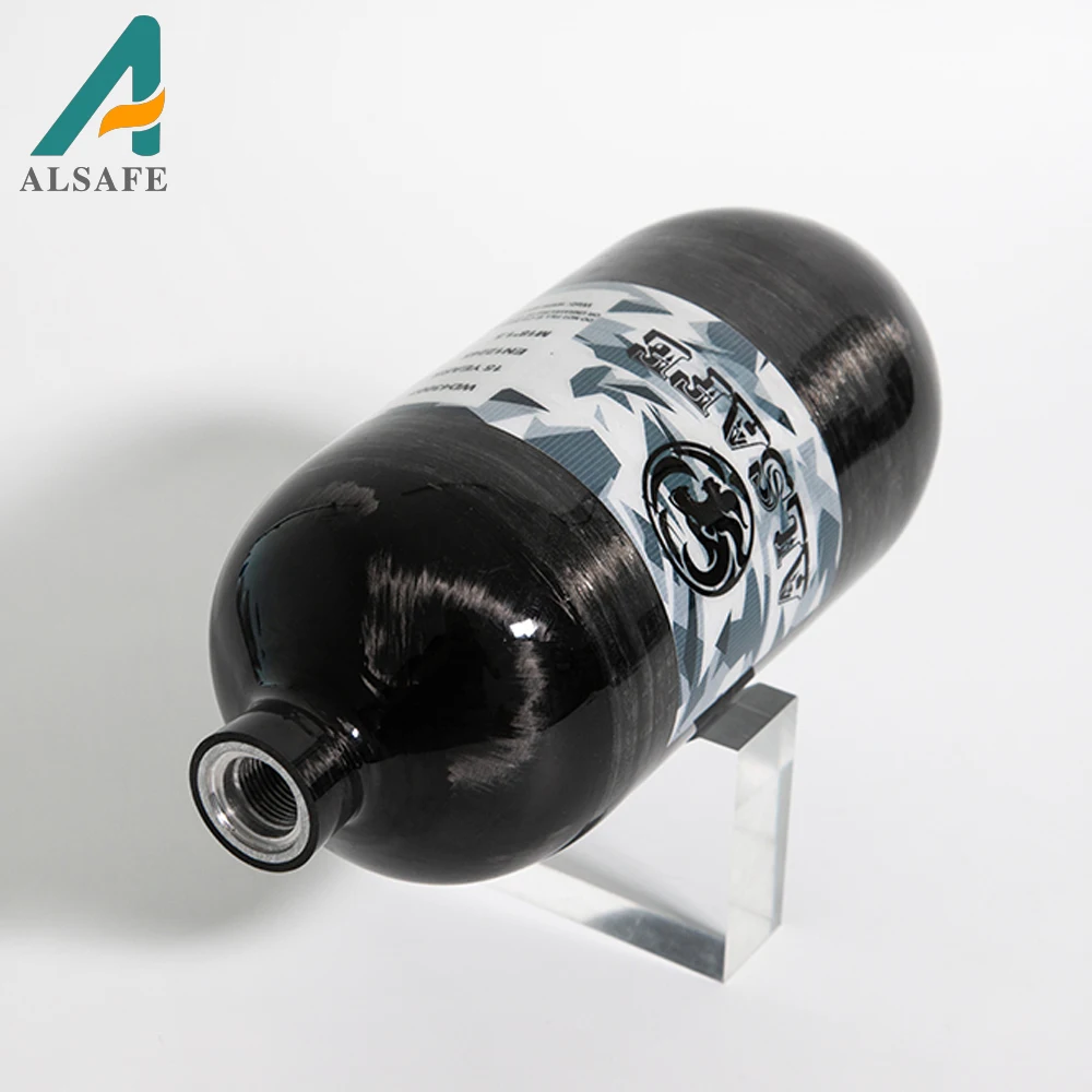 Factory price 4500psi 68CI small carbon fiber air tank gas cylinder