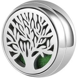 New product small magnetic aromatherapy essential oil perfume diffuser button clip