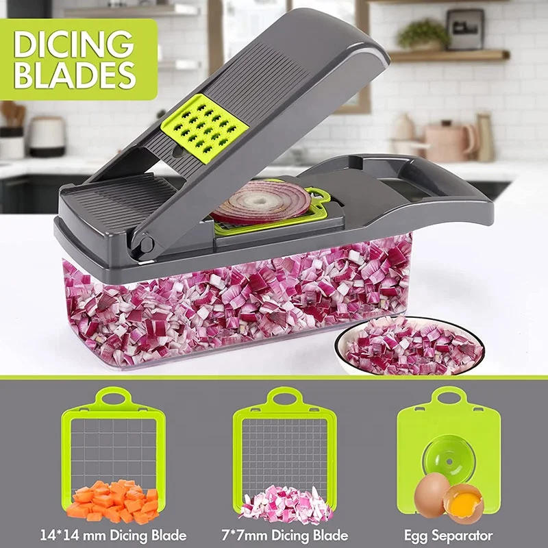 Multifunctional Kitchen Slicer Food Grater Vegetable cutter Slicer Dicer Cutter Onion Vegetable Chopper