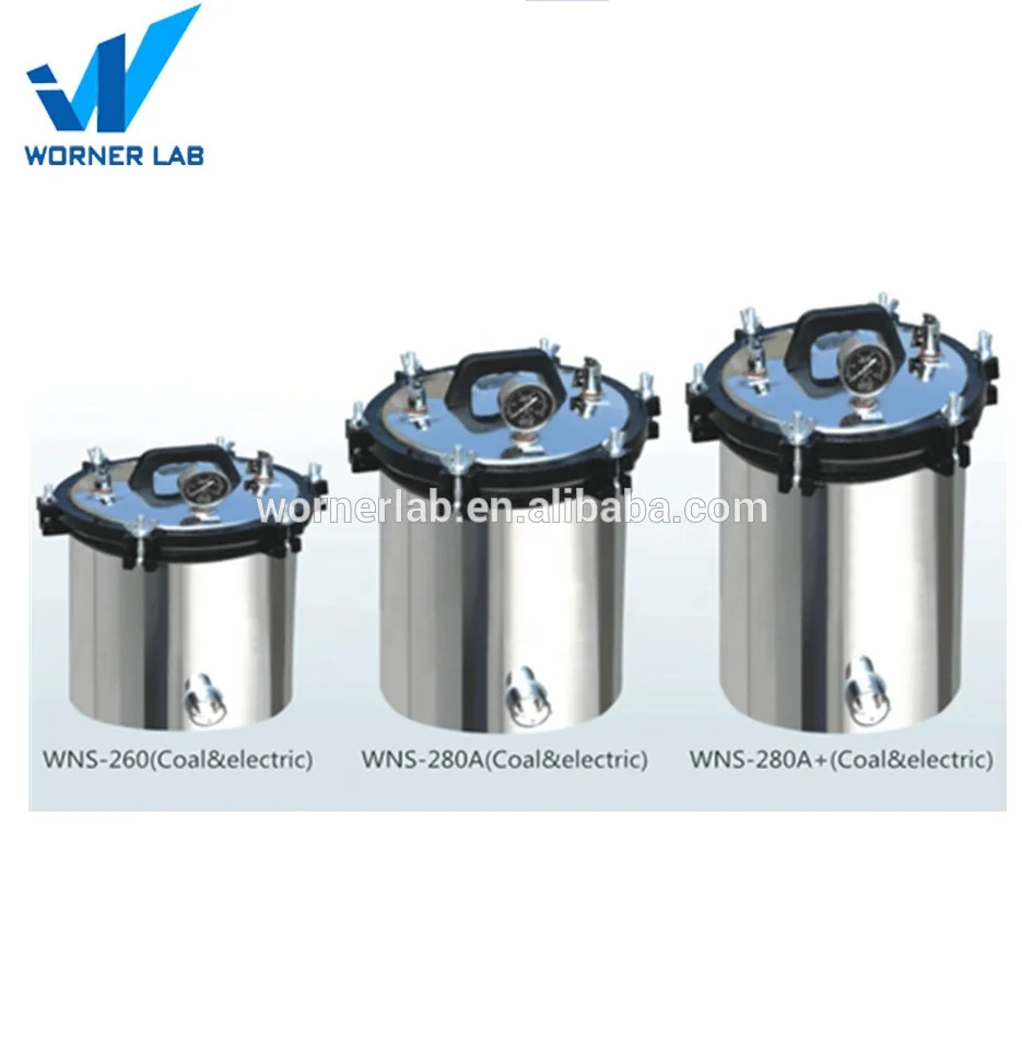 Lab Fully Stainless Steel Portable Pressure Steam Autoclave