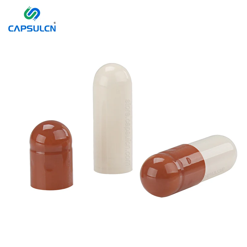 CapsulCN Discounts on Bulk Orders Support Customization Empty Gelatin Capsules Hard Capsule Multiple Colors Available