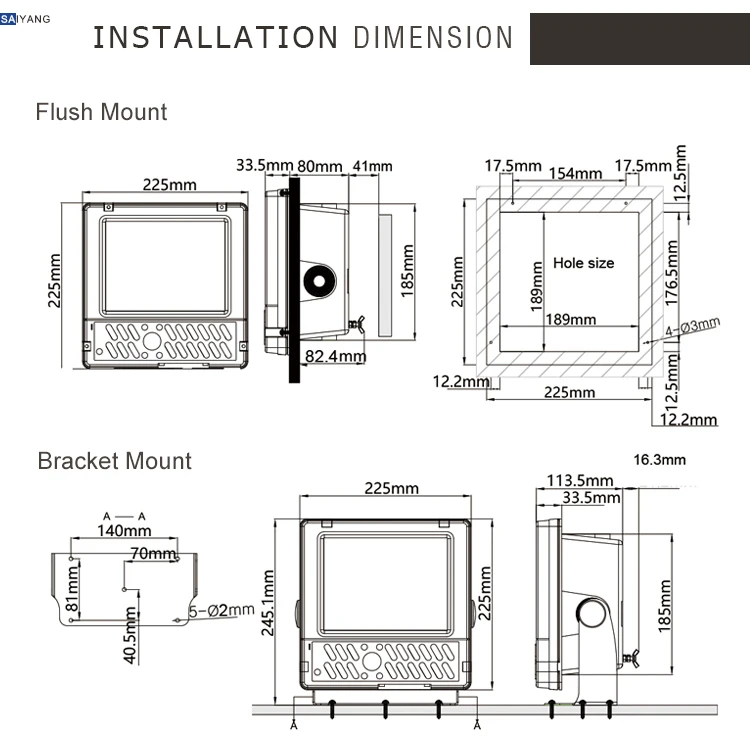Marine nautical instruments Marine Sonar color fish finder with gps
