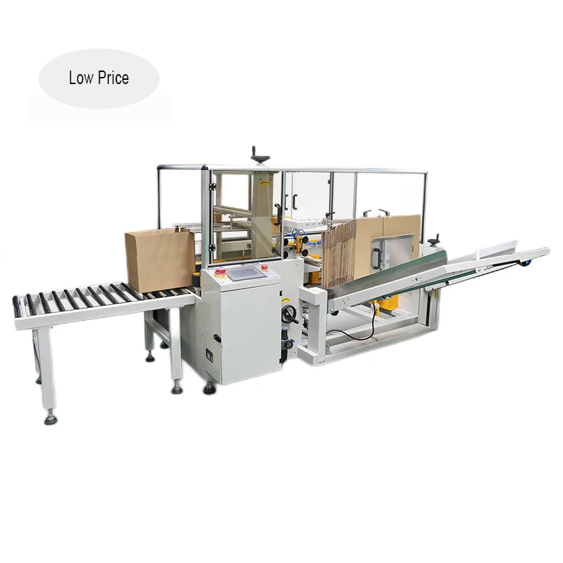 Auto Small Corrugated Cardboard Case Former Erecting Machine Carton Box Erector