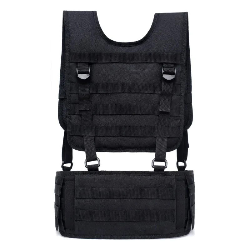 Wholesale Tactical Gear Molle Chest Rig Black Green Brown with Adjustable Straps Shoulder Pad