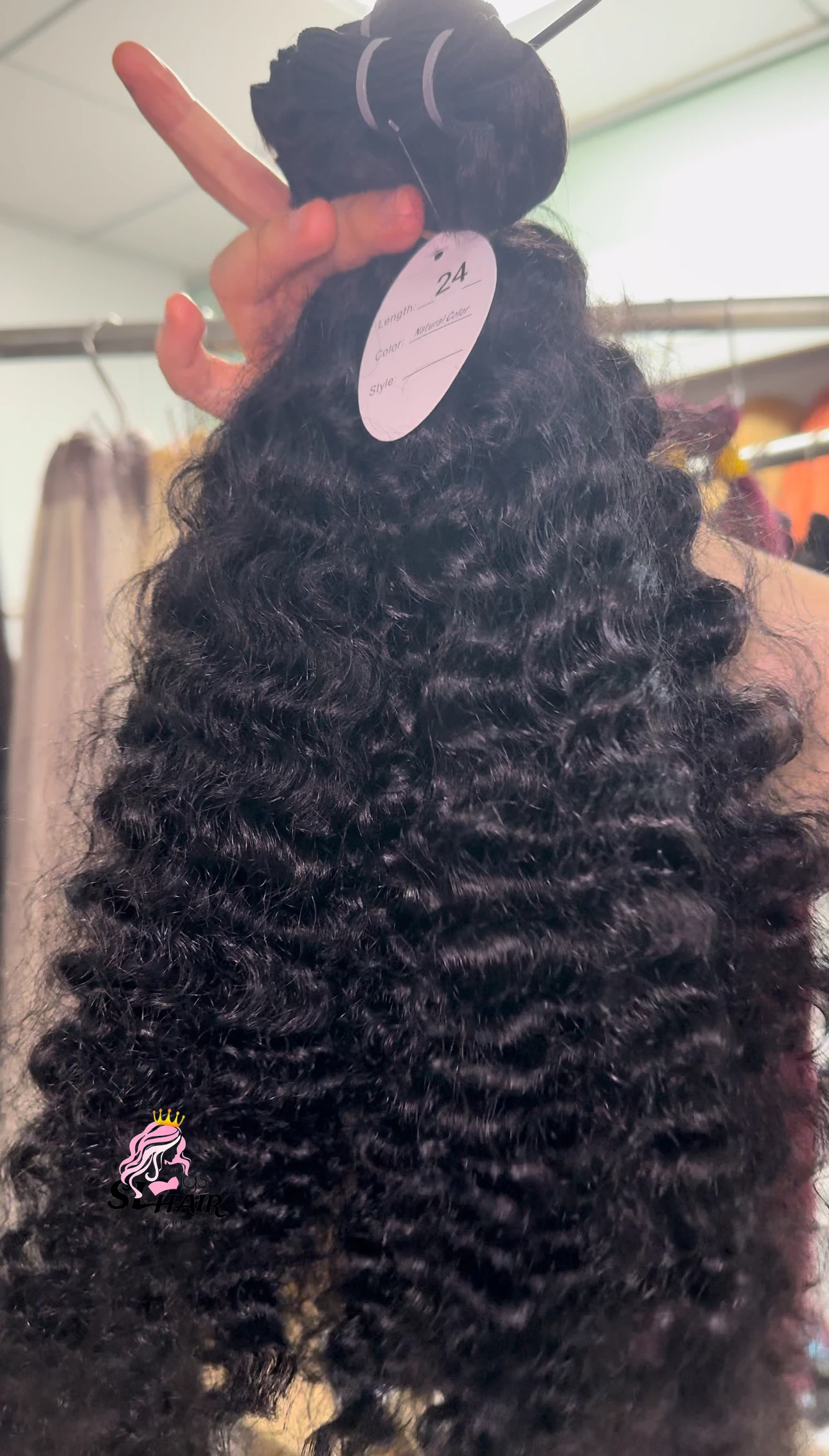 Sexy Lady Hair 32 34 36 38 40 Inch Straight Human Hair Weave Curly Body Wave Bundles Virgin Brazilian Hair extension Bundles
