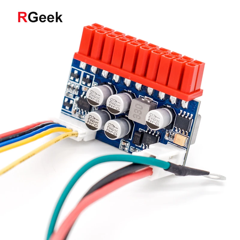  RGeek 12 в 90 Вт 120 20-контактный мини-блок питания постоянного тока ATX Pico для