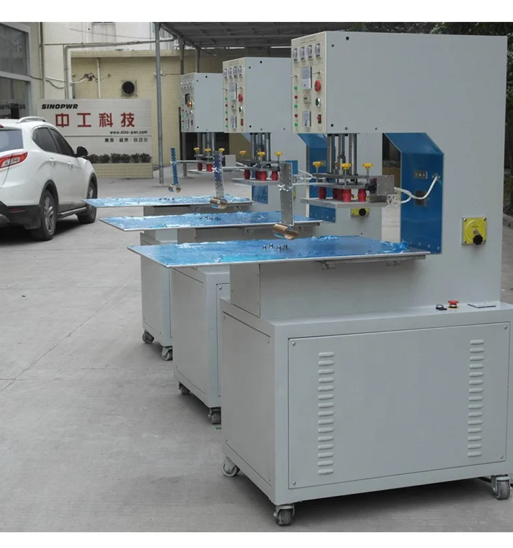 Round table HF pvc fabric plastic sealing hf welder