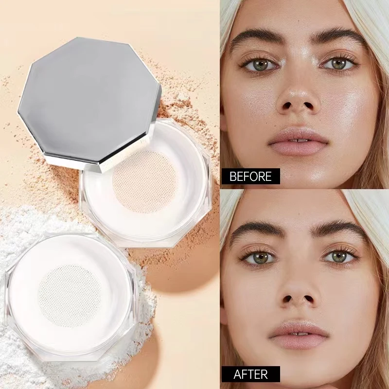 New Makeup Powder  Loose Powder Face Makeup Waterproof matte finish Loose Powder