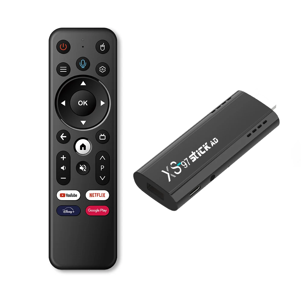 XS97 STICK AD OEM wholesale HD-MI 2.0 tv stick allwinner h313 4k 2gb ram IPTV stick