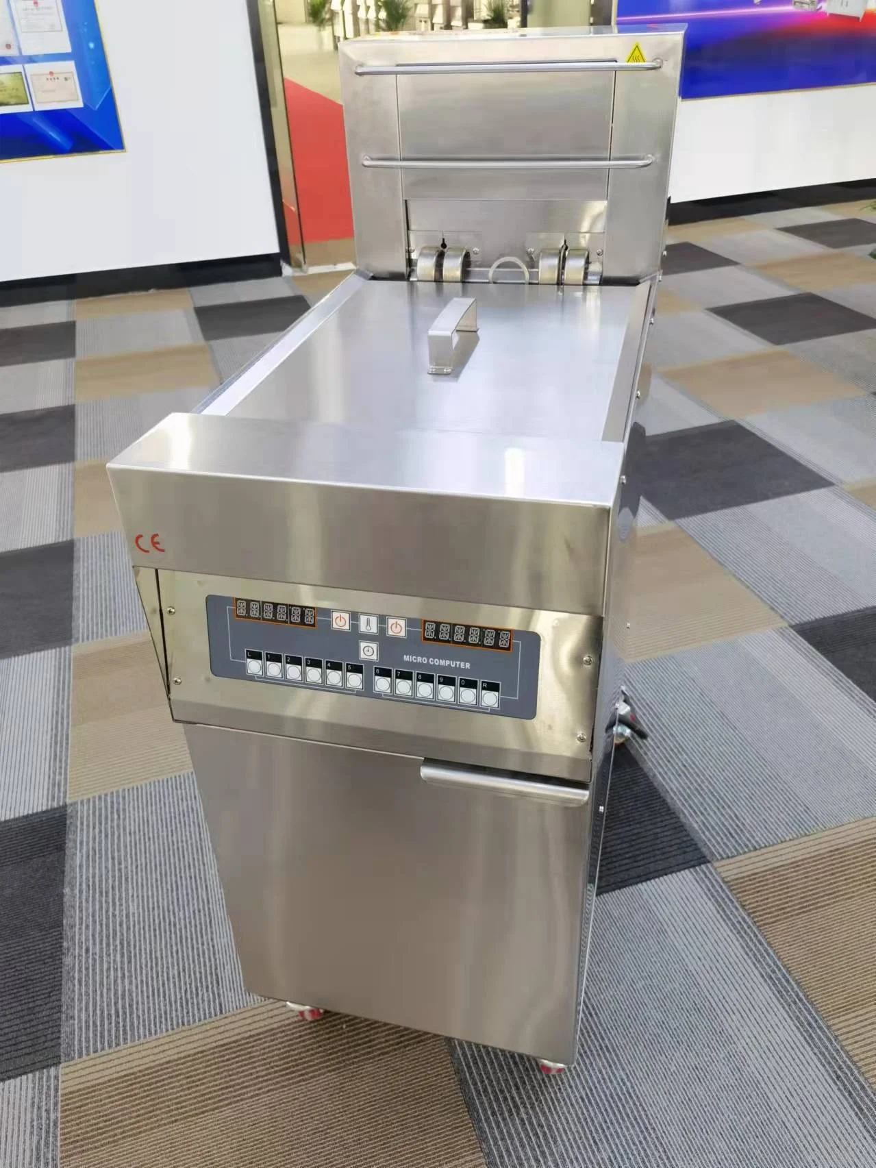 Fast food restaurant kitchen kfc automatic fryer machine
