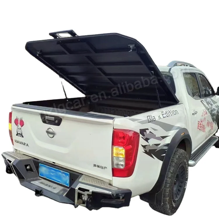 Custom Pickup Truck Cover Aluminum Hard Lid Tonneau Cover For Nissan Navara Tacoma