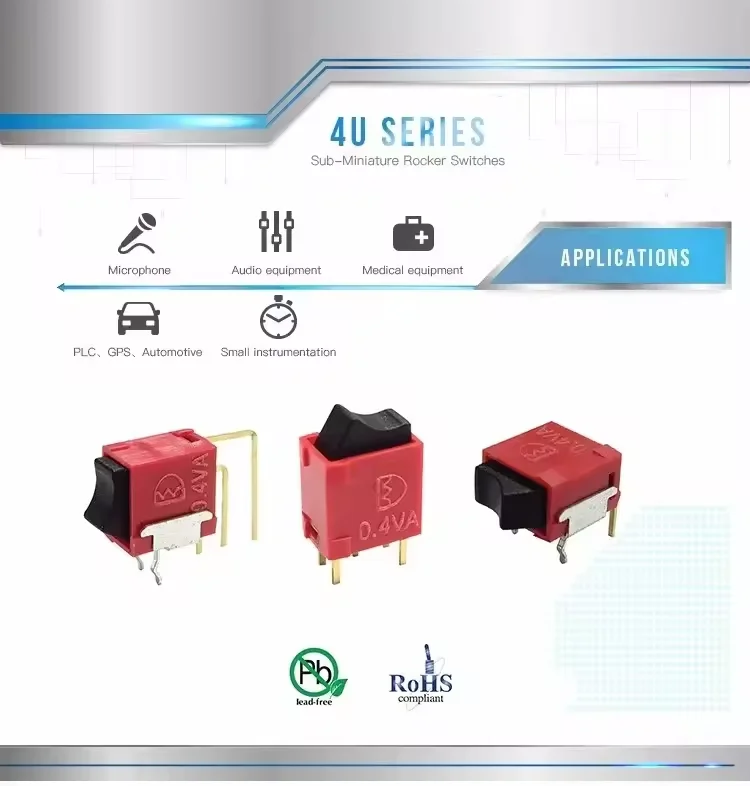 New 12V White Round Rocker Toggle Switch Car Truck RV Boat ATV Home Max OEM Color Mechanical rocker switchon-off-on switch