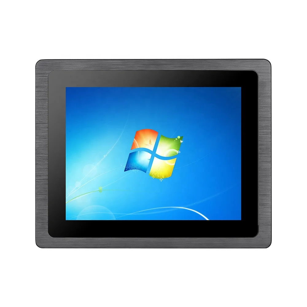 10.4 inch Display Touch IP65 Waterproof Tablet White I3 I5 I7 CPU 6th Gen Win7 Win10 Linux CNC Embedded Industrial Panel Pc