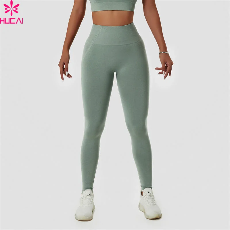 Custom leggings workout sport yoga leggings for women high waist tummy control gym leggings sports pants sexy cross pants