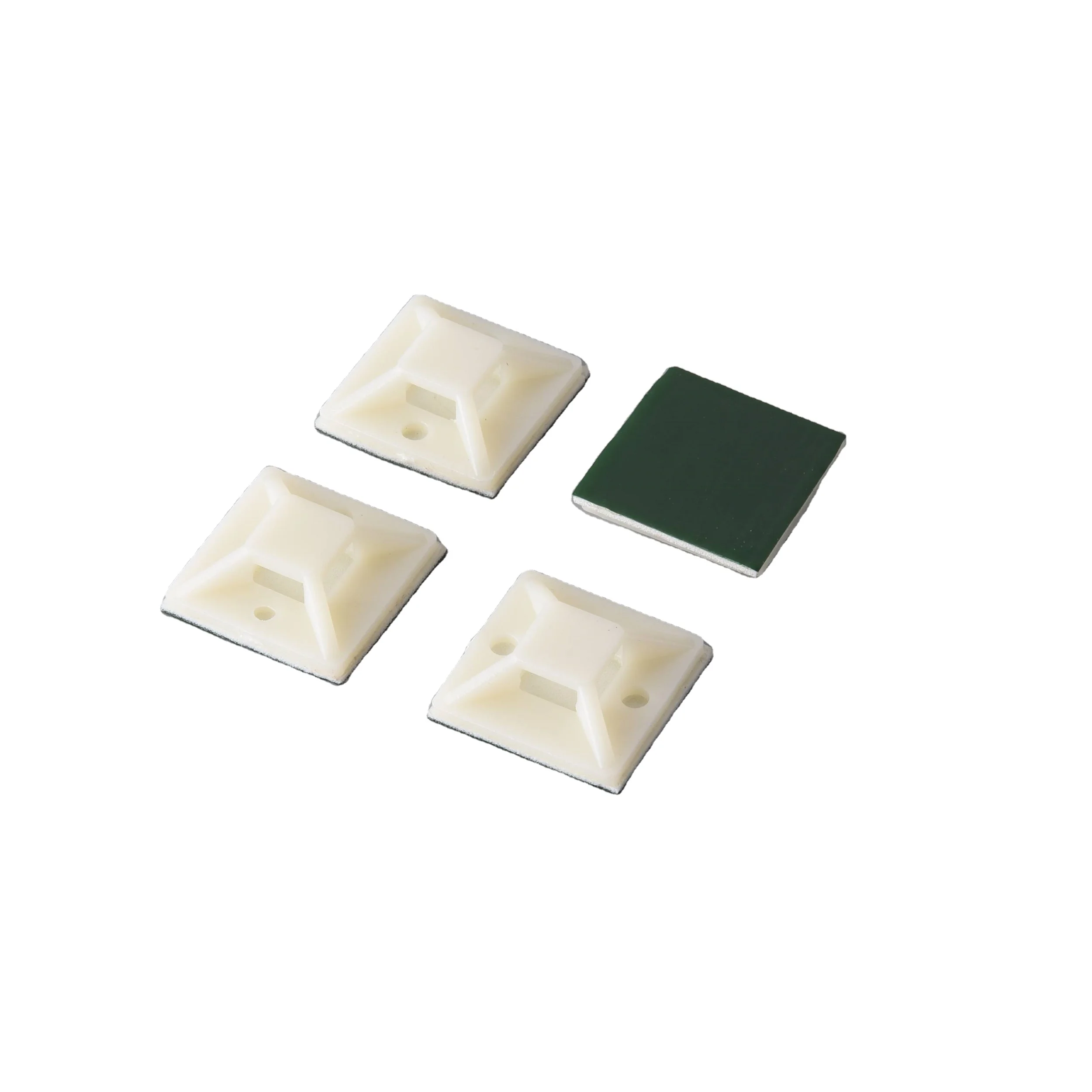 Нейлоновые настенные самоклеящееся Крепление кабельной стяжки база кабельные стяжки крепления