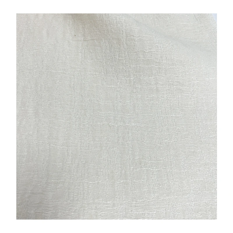 Hot Sales Solid 55%RAMIE 45%COTTON Ramie Cotton Blend Fabric For Apparel