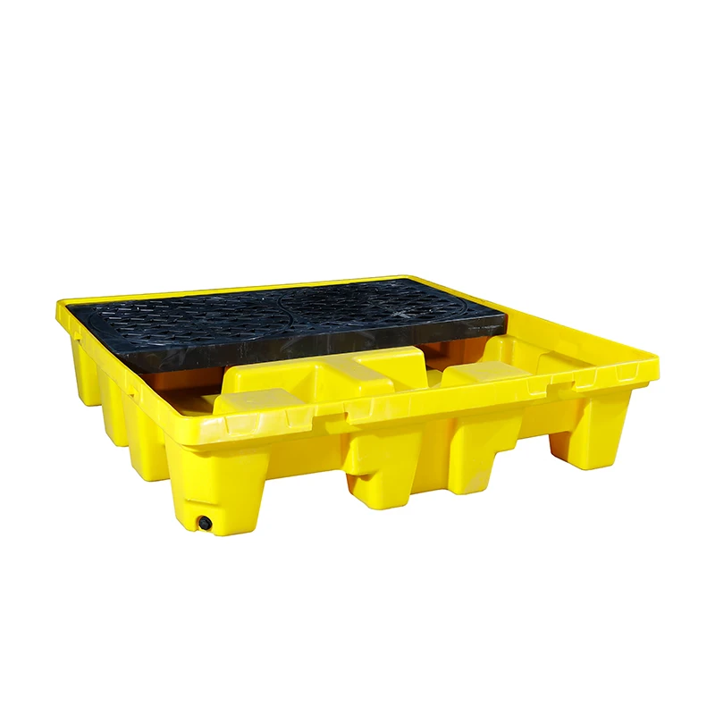 4 Drum Cheap Spill Containment Pallet With Drain
