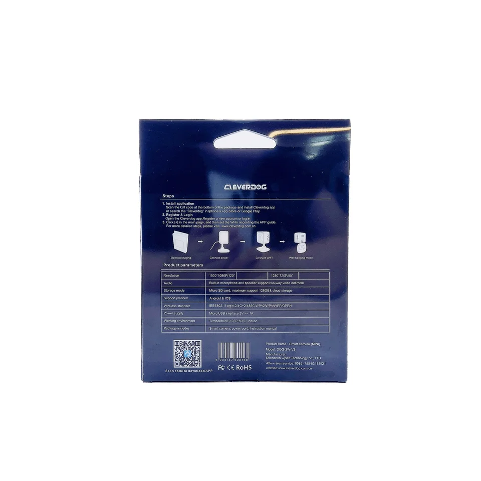 High Quality Transparent PET PVC Packaging Recyclable Folding Plastic Box for Headphones Electronics with Competitive Price