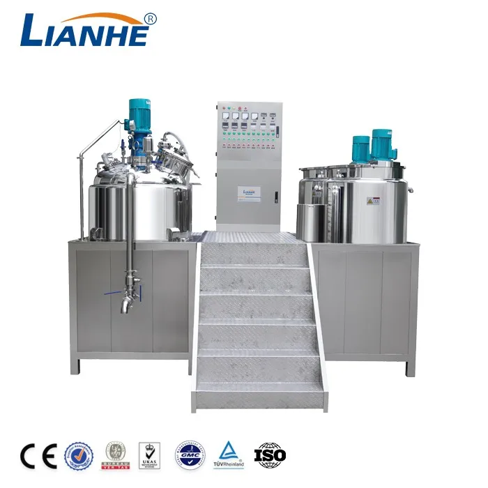 100L вакуумный Emulsifying лосьон смеситель 100 литров косметический продукт эмульгатор смеситель вакуум Emulsifying