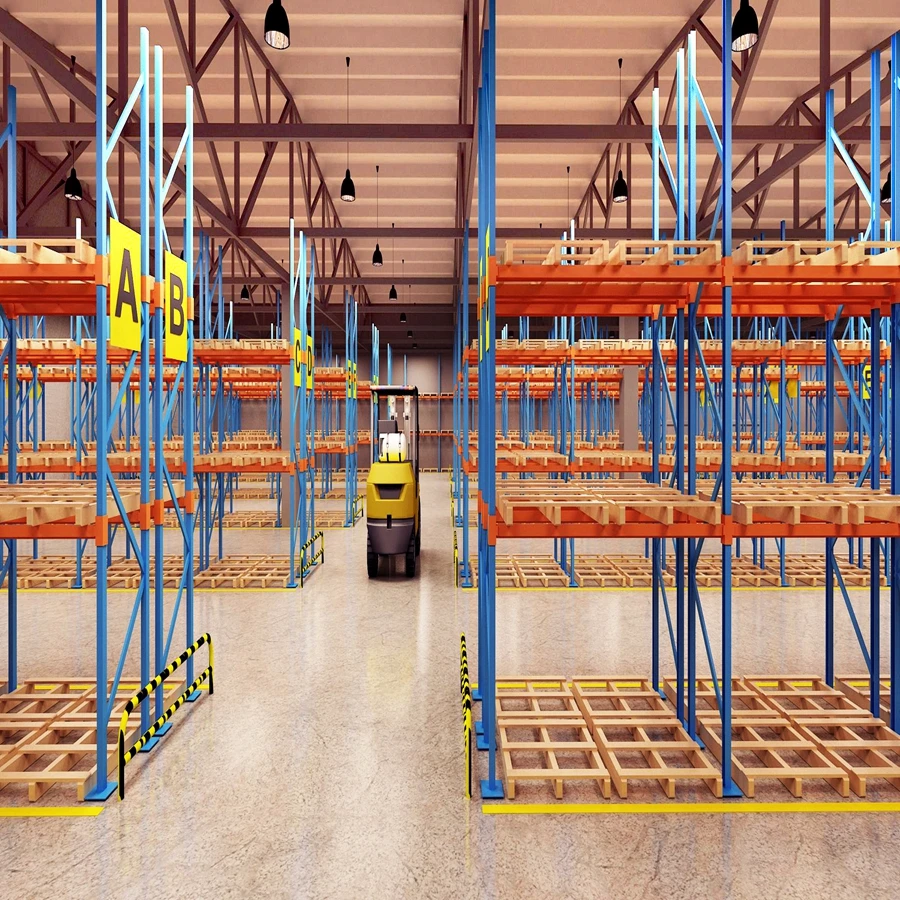 Yongwang Adjustable Flexible Steel Shelf Shelving Pallet Racking Roll Forming Machine Heavy Duty Pallet Racking Beam Rack