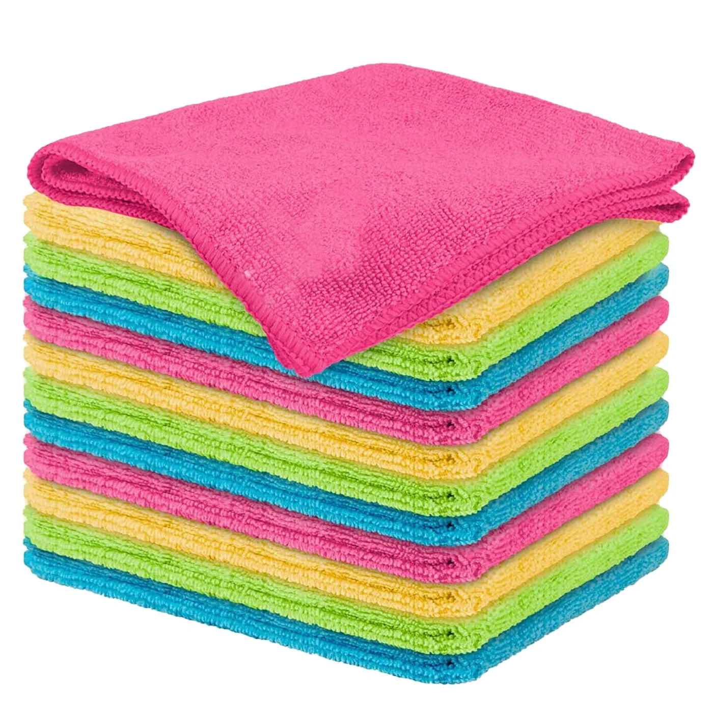 Scratch Free Polishing Microfiber Cleaning Cloth 150gsm 300gsm for Multiple Cleaning Micro fiber cloth  Wash Towel