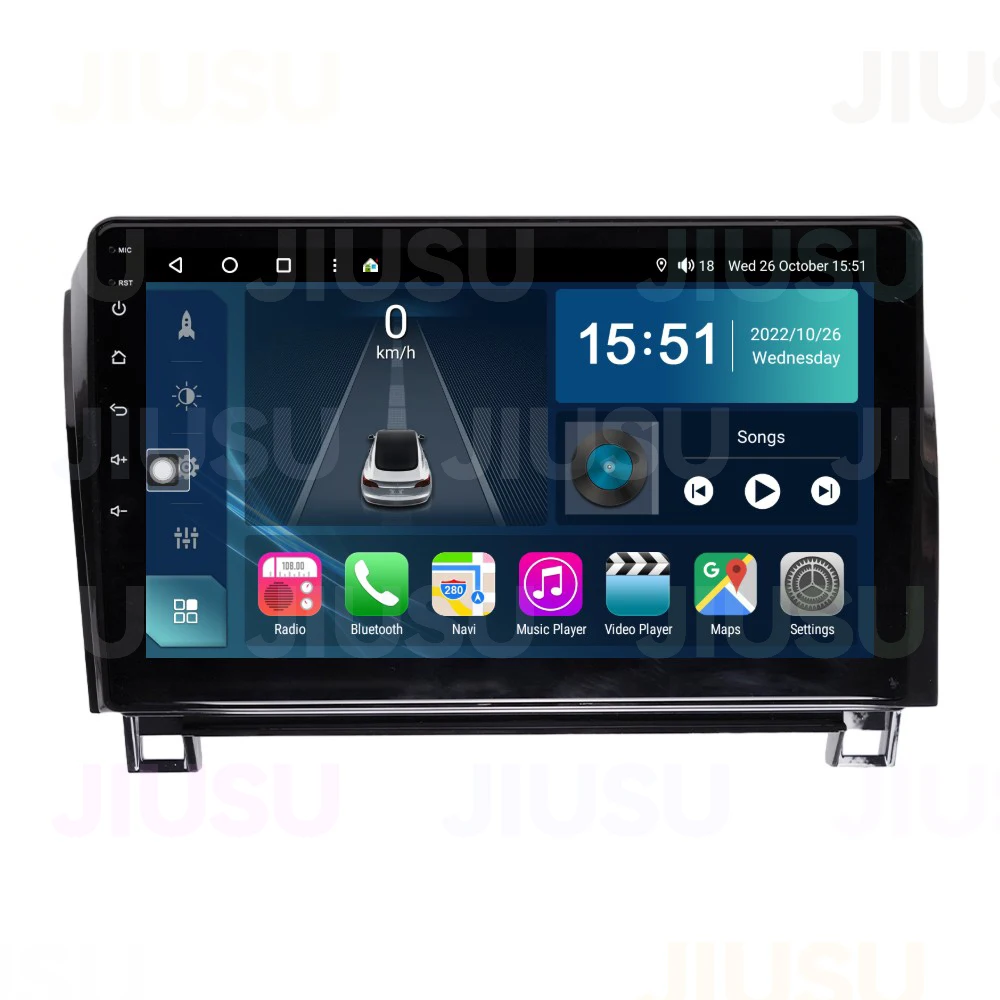 Автомагнитола для Android GPS навигация DVD-плеер стерео мультимедийная аудиосистема Для Toyota Sequoia 2008-2017 Тундра гладкая 2007-2013