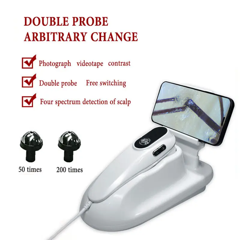 MeiBoYi USB Phone/Ipad/Computer Connection Scalp Skin Hair Follicle Detector High Definition Probe for Hair Care Center