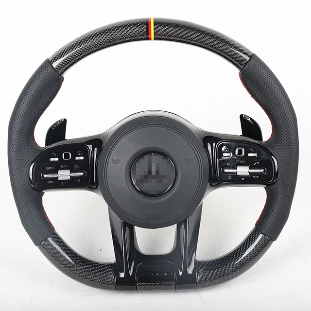 Рулевое колесо из углеродного волокна для Mercedes Benz E Class E43 E63 E63S W213 AMG на заказ