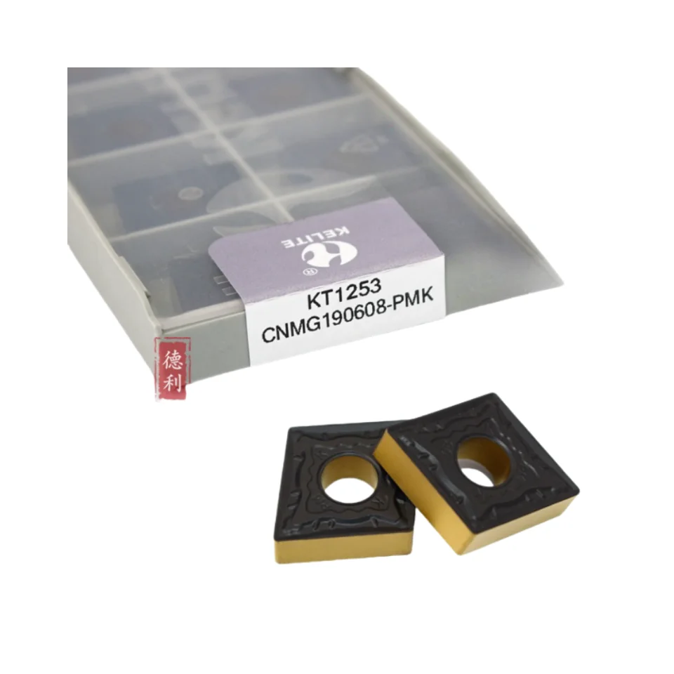CNMG  CNMG190608-PMK KT1253 KELITE cnc cutting  inserts  machine Original cut carbide turning tools for lathe