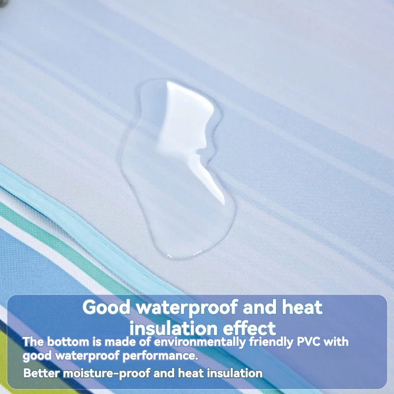 Family Travel Camping Custom Outdoor Beach Mat Foldable Sand-Free Waterproof Picnic Blanket