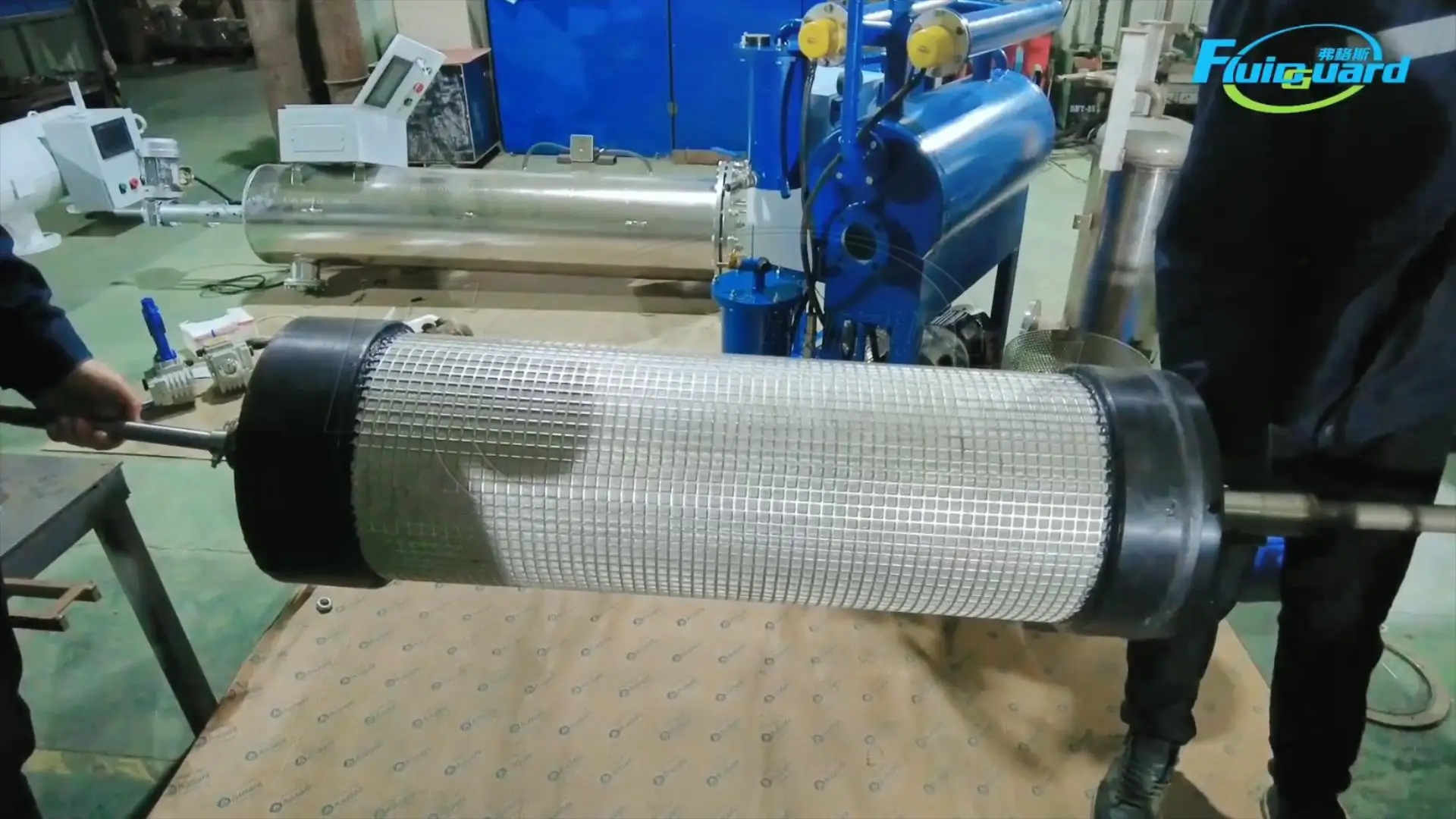 Hydraulic Drive Horizontal Automatic Self-Cleaning Screen Filter