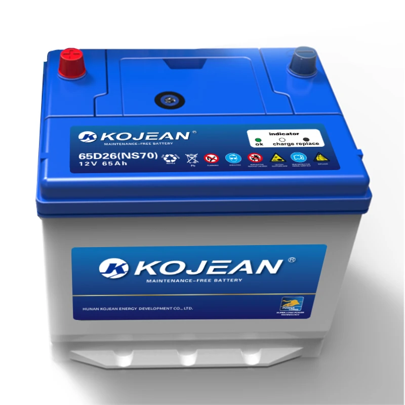 Hot Sale Automotive Battery Maintenance Free Starting Cars Rechargeable Car Batteries Wholesale 55AH