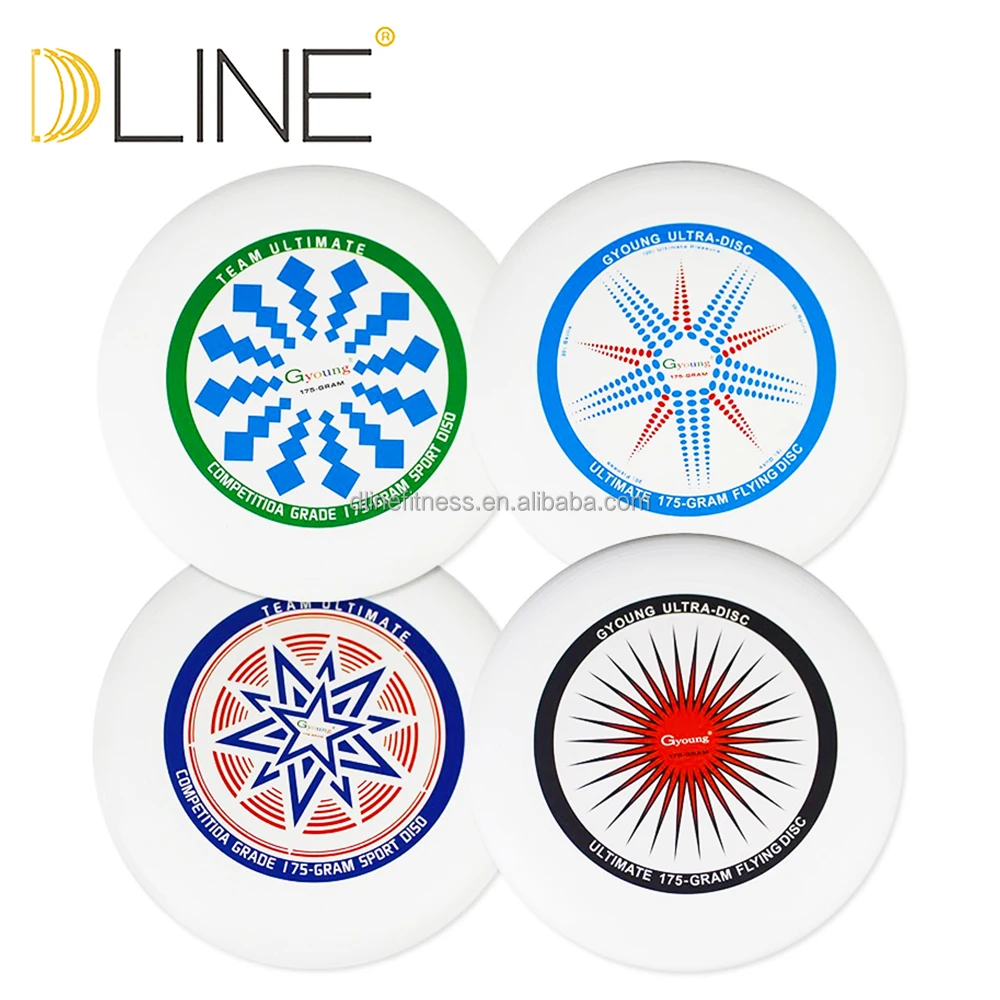 Ultimate Ring Flying Disc 175 Gram Flying Disc Outdoor Toy  Gifts Customized PP plastic parking Sport Disc