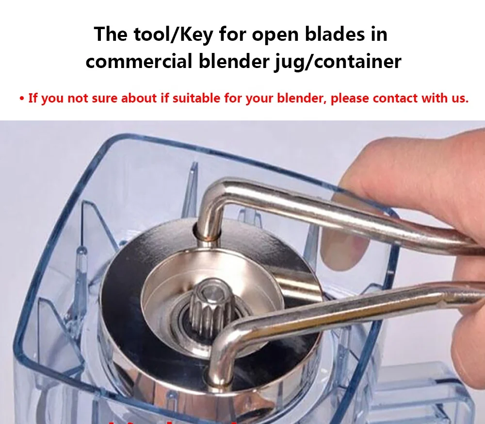  Commercial Blender Spare Parts Blades Disassemble Tool Opener Key For Remove