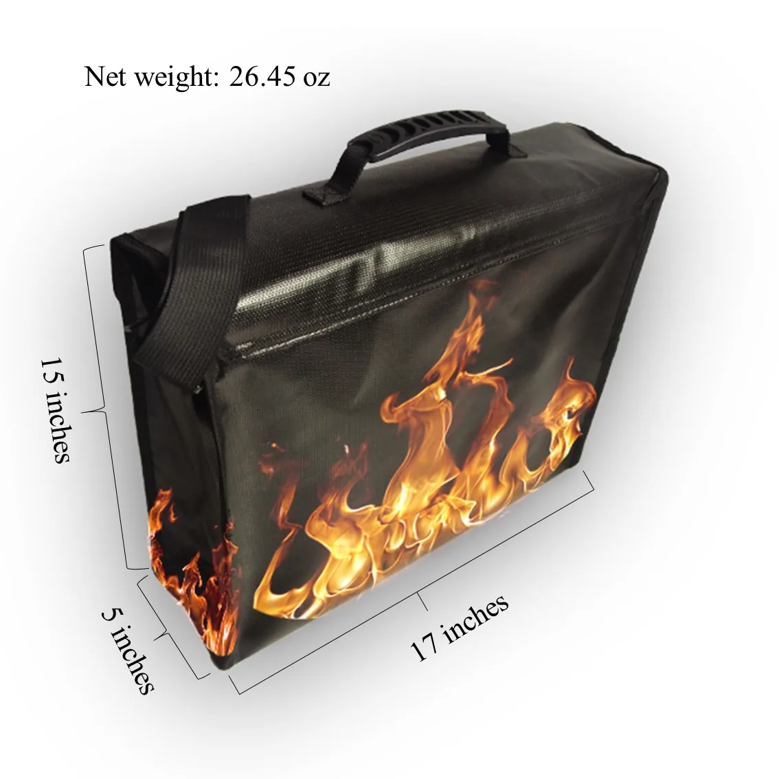 fire retardant fireproof bag document file security for computer documents money important bills