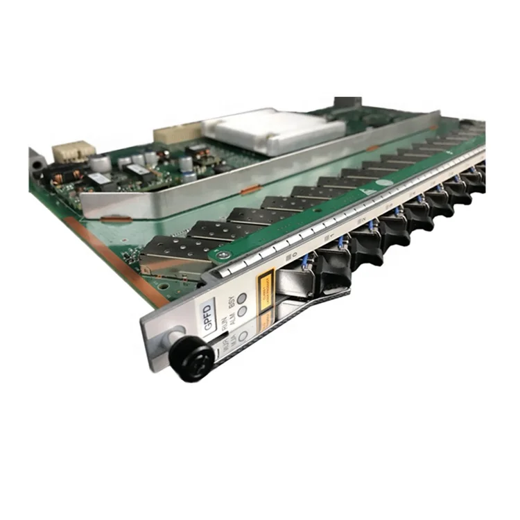Сервисная плата Huawei GPFD интерфейса GPON с 16 портами модулем B + C ++ SFP для MA5608T
