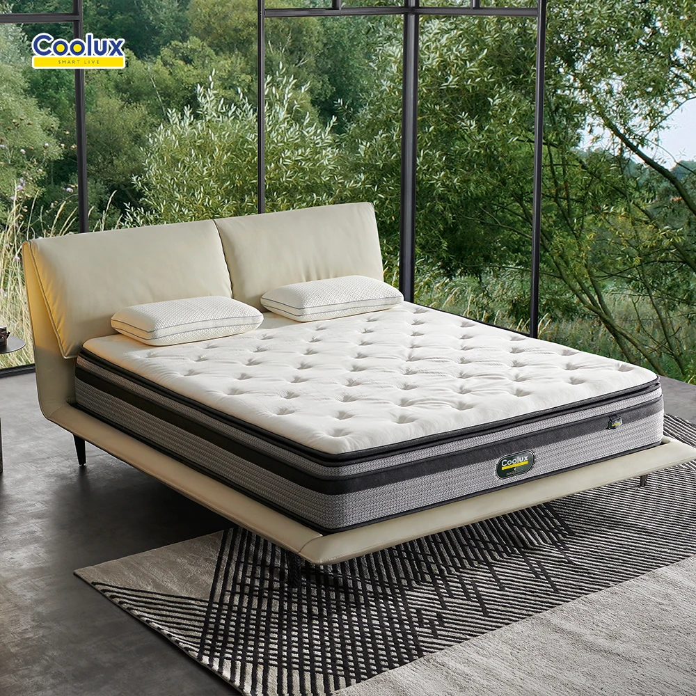 Good Quality Low Price Pocket Foam Top Sell King Spring Queen Size Mattress