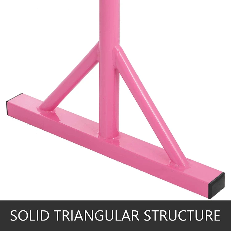 Adjustable Movable Floor Mounted Exercise Ballet Barre Pole dancing pole