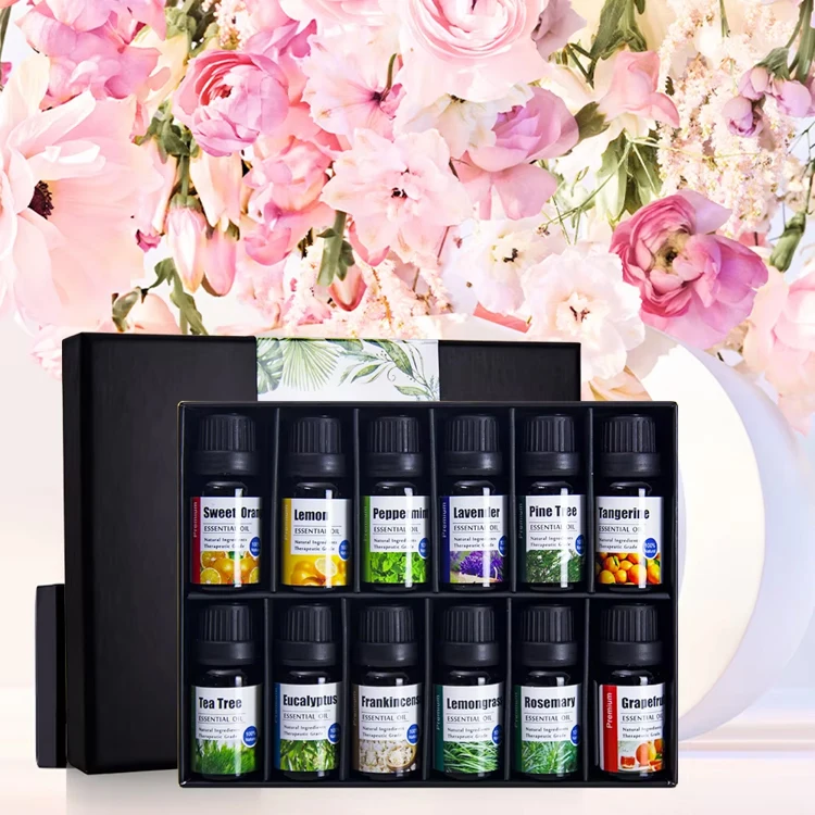 Hot sales natural water soluble essential oils  good price 10ml dropper bottle  luxury essential oil for candles