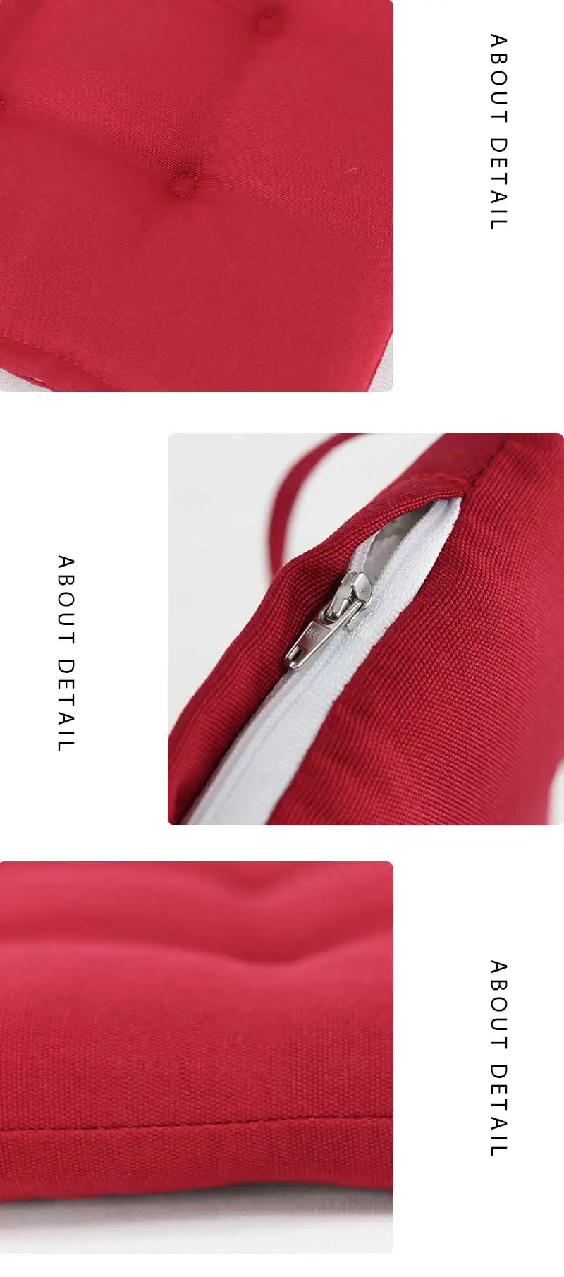 Factory Price Custom  Waterproof Cushions For Garden Patio Furniture Sofa Pillow Outdoor/Indoor Square Corner Seat Pad