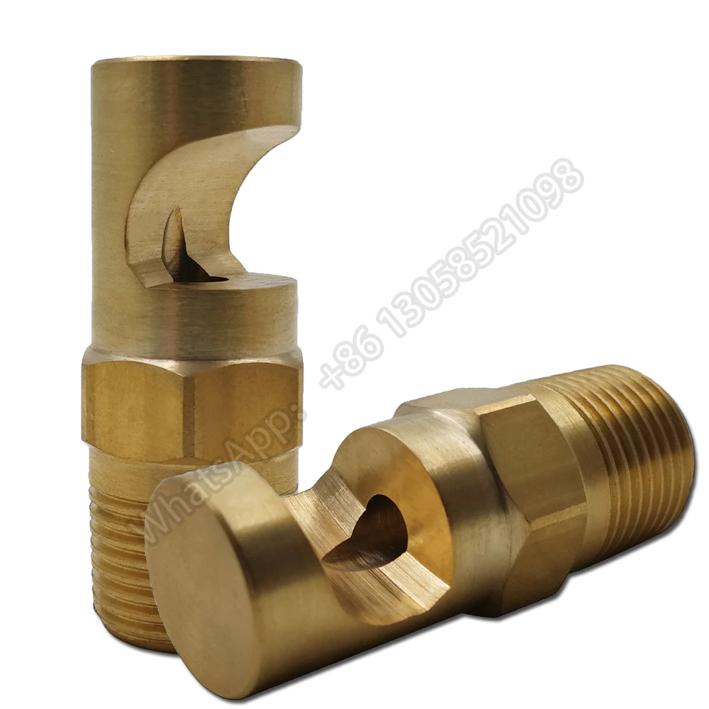 FY brass flat fan wide angle deflection floodjet 1/8 1/4 inch spray nozzle