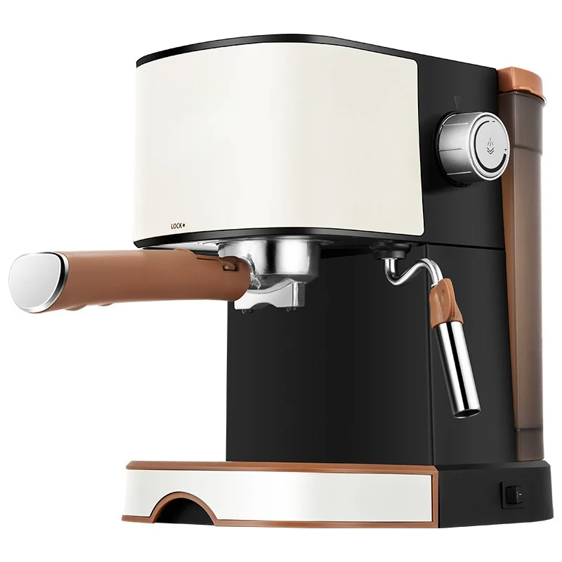 Household Office Small Italian Coffee Machine Automatic Pump Pressure Steam Milk Frother Integrated Coffee Pot 20bar