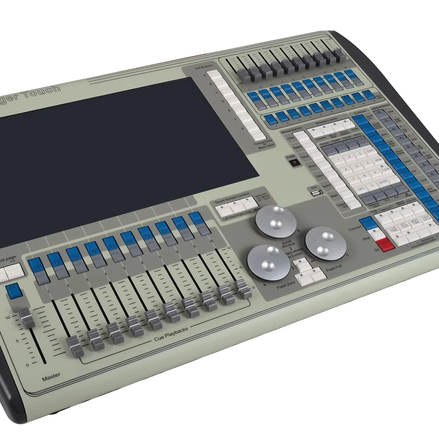 Профессиональный Контроллер освещения Tiger Touch CONSOLE Dmx stag console