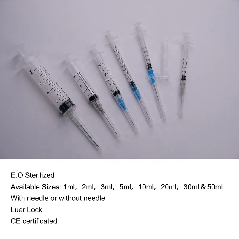 1ml 5 ml Disposable Safety Vaccine Syringe