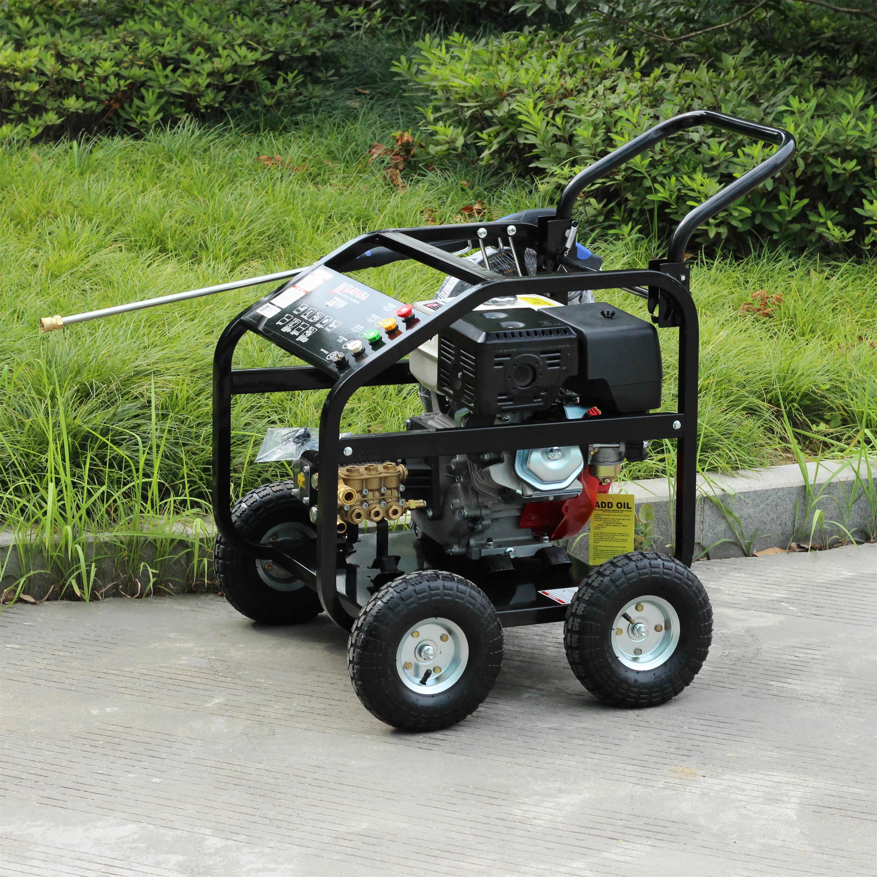 15HP 4-Stroke OHV Hand Start 250Bar 3600psi Gasoline Engine High Pressure Washer