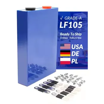 2024 EU US EVE LF105 105Ah Lifepo4 3 2 В литий-ионный элемент 100AH 110Ah 115Ah бытовой Аккумулятор для хранения энергии