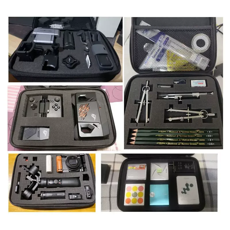 Shockproof Portable Protective Storage Hard Carry Tool Case EVA Case Professional Manufacturer Factory Customized Gun Case QN-9