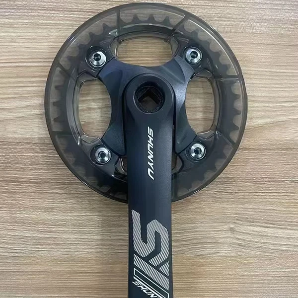 Bicycle chain and crank Chain Wheel 32/34/36/38T MTB Road Bike Crankset 104BCD Chainring Round Bicycle Rotor Crankset