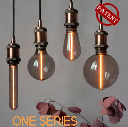Manufacturer Wholesale 2w 4w 6w 8w Led Vintage Edison Filament Light Bulb ST64, ST58, A60/A19, T45, G80, G95, G125, B53, C35, T3