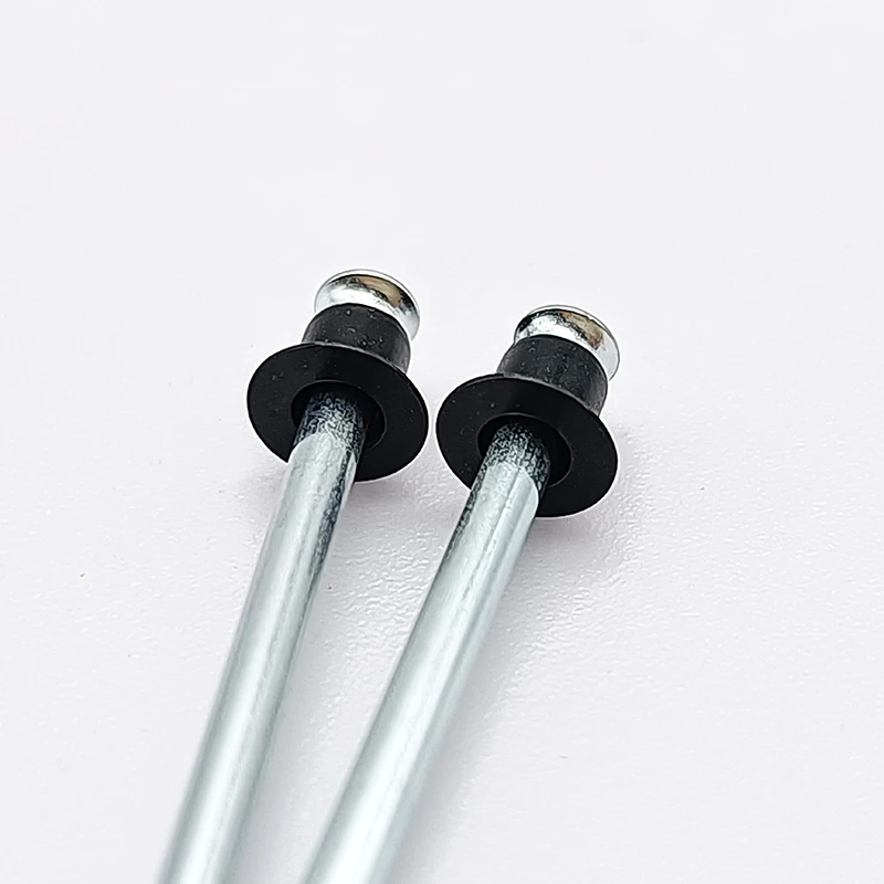 3.2 * 3.3 mm countersunk head black color pull-thru pt rivet blind carbon steel csk pop blind rivet factory direct supply